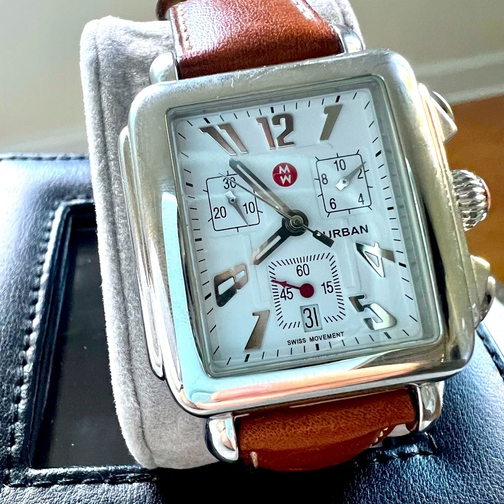 ❤️ LIKE NEW Michele Chronograph Watch
